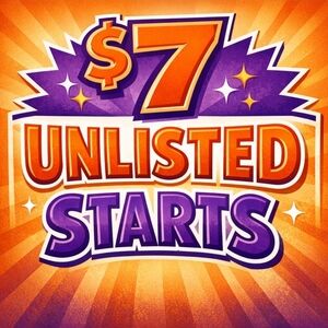 $7 Unlisted Starts In My Live Shows